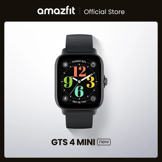 New Amazfit GTS 4 mini new Smartwatch With Alexa Built-in 24H Heart Rate 150 Sports Modes Smart Watch