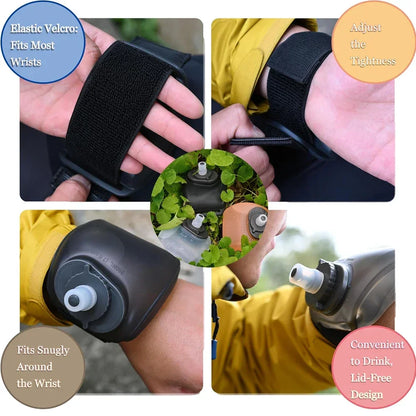 HydraSnap™ Hands-Free Wrist Water Bottle - HydraSnap