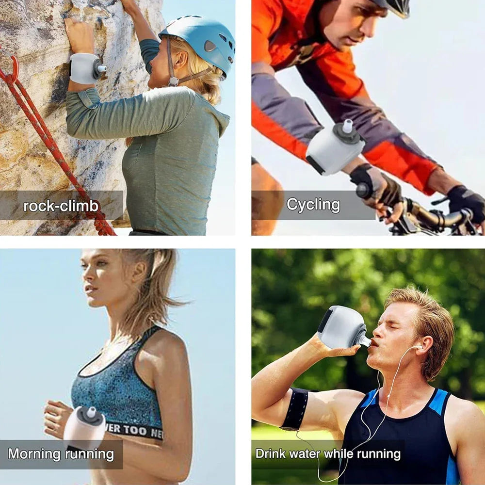 HydraSnap™ Hands-Free Wrist Water Bottle - HydraSnap